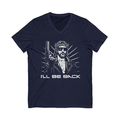 I'll Be Back  - Short Sleeve V Neck