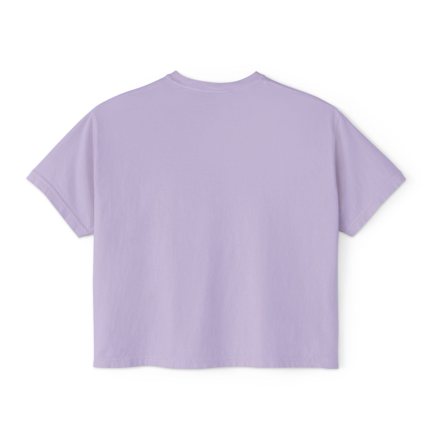 Nantucket Flower Market - Comfort Colors Boxy Cropped Tee