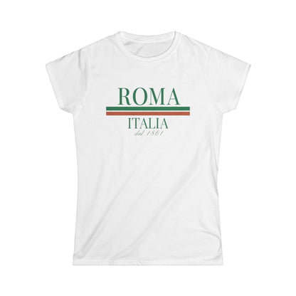 Roma Italia - Women's Cut Fitted Tee