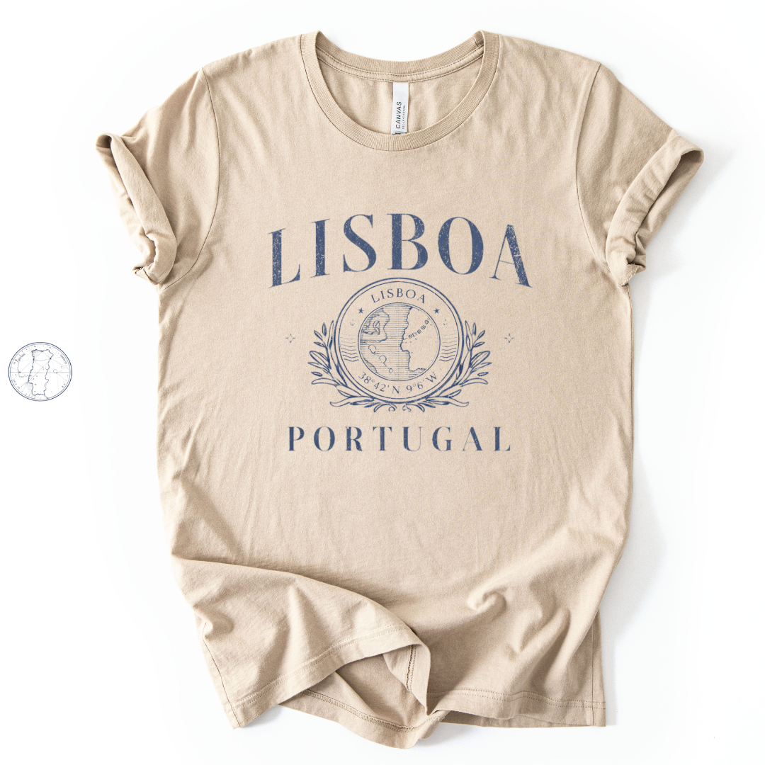 Lisboa Portugal - Bella Canvas Super Soft Standard Fit T Shirt