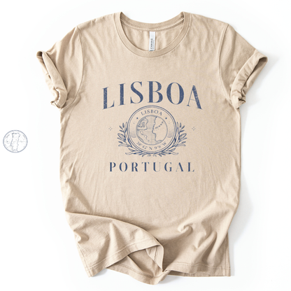Lisboa Portugal - Bella Canvas Super Soft Standard Fit T Shirt
