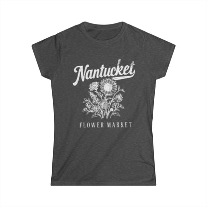 Nantucket Flower Market - Women's Softstyle Tee