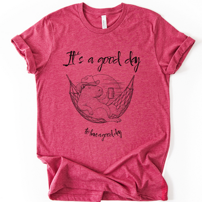 It's A Good Day To Have A Good Day - Bella Canvas Super Soft Fitted T Shirt