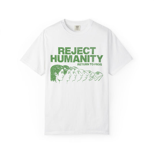 Reject Humanity -  Relaxed Fit Vintage Wash T Shirt