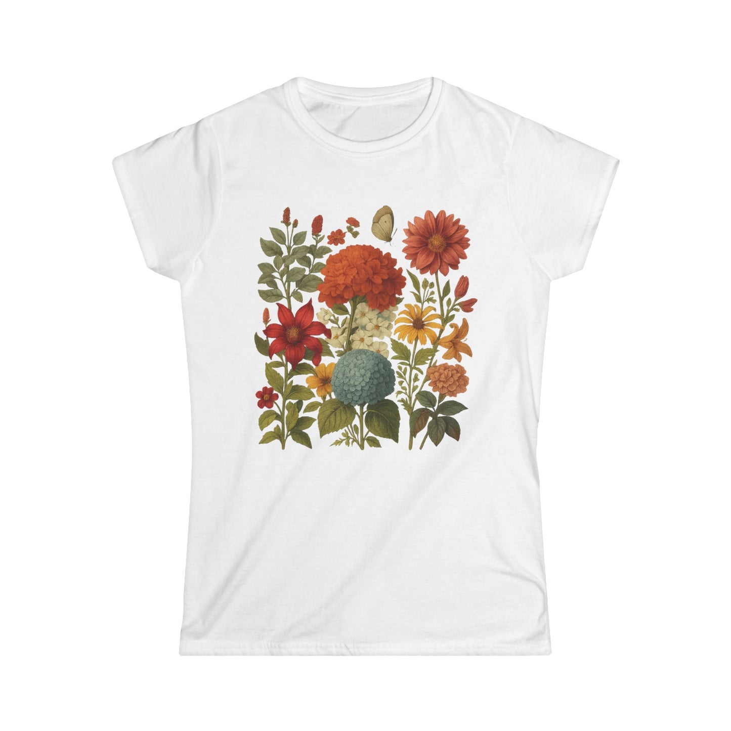 Hydrangea Bloom - Women's Softstyle Tee