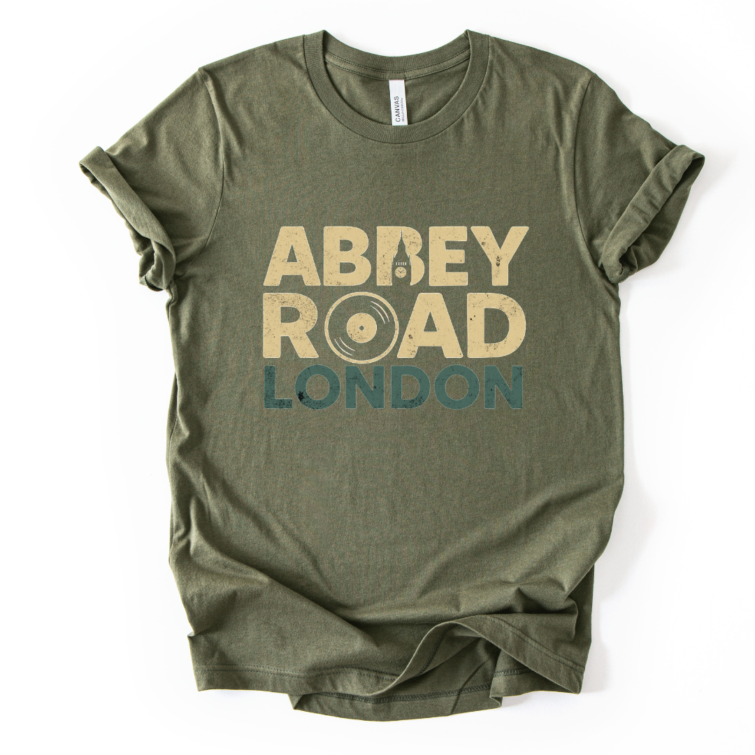 Abbey Road London - Bella Canvas Super Soft Fitted T Shirt