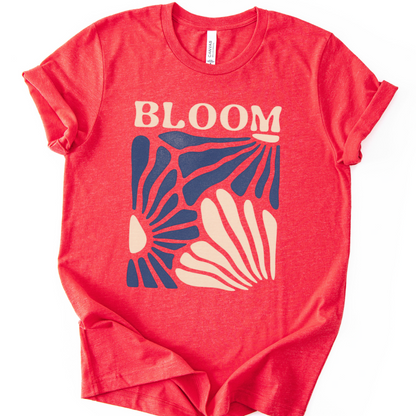 Bloom - Bella Canvas Super Soft Fitted T Shirt