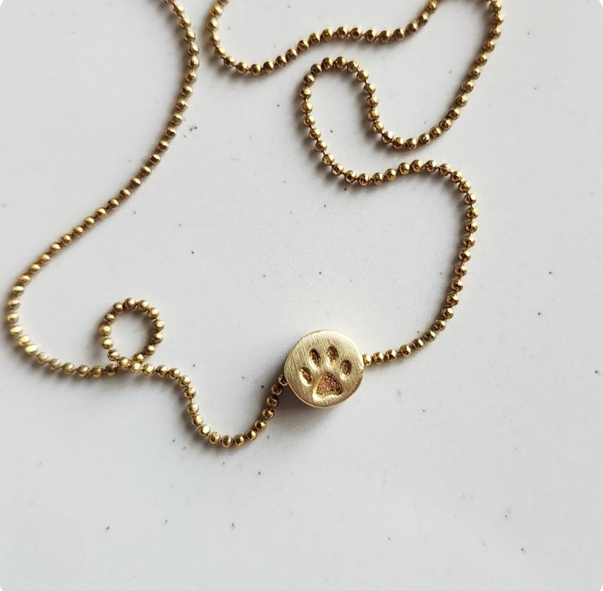 Dog/Puppy and Cat Pawprint Charms Pet Necklaces, Zodiac