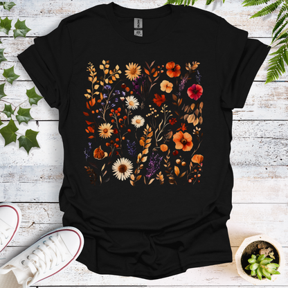 Autumn Boho Floral Print