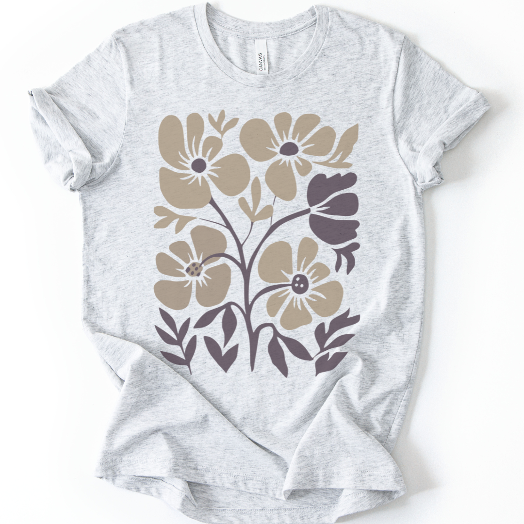 Petal Eclipse - Bella Canvas Super Soft Fitted T Shirt