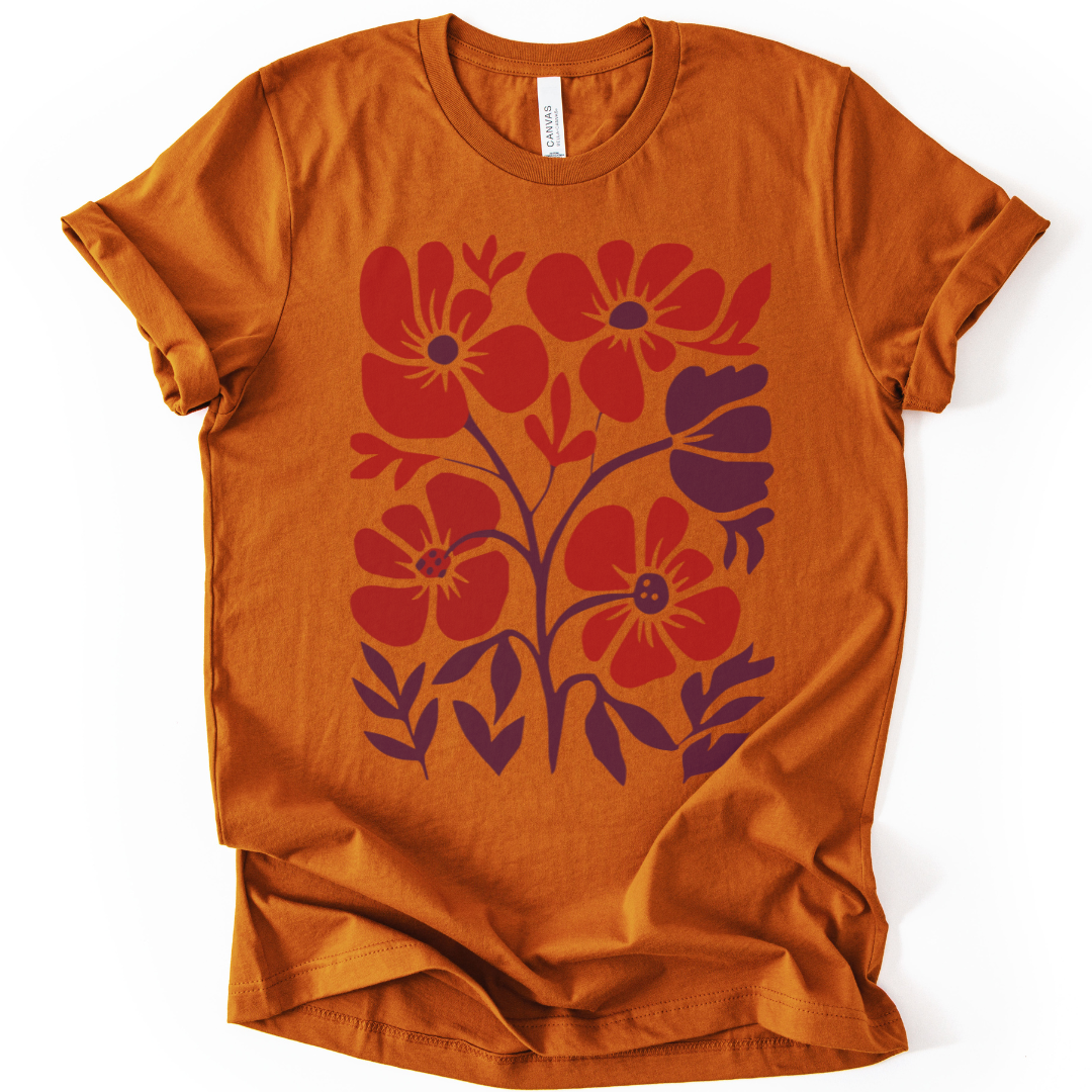 Petal Eclipse - Bella Canvas Super Soft Fitted T Shirt