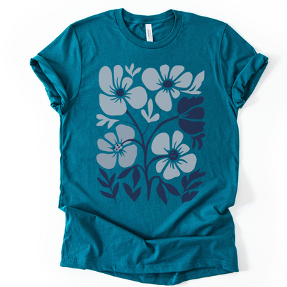 Petal Eclipse - Bella Canvas Super Soft Fitted T Shirt