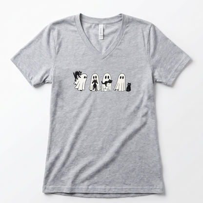 Scaredy Cats - Super Soft V-Neck
