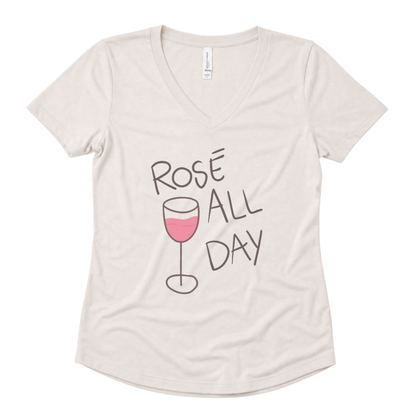 Rose All Day - Super Soft V-Neck