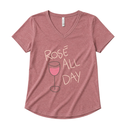 Rose All Day - Super Soft V-Neck