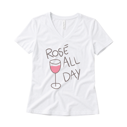 Rose All Day - Super Soft V-Neck