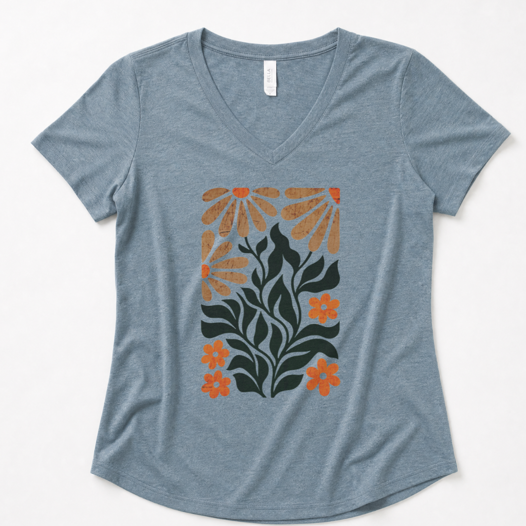 Wildlight Flora - Super Soft V-Neck