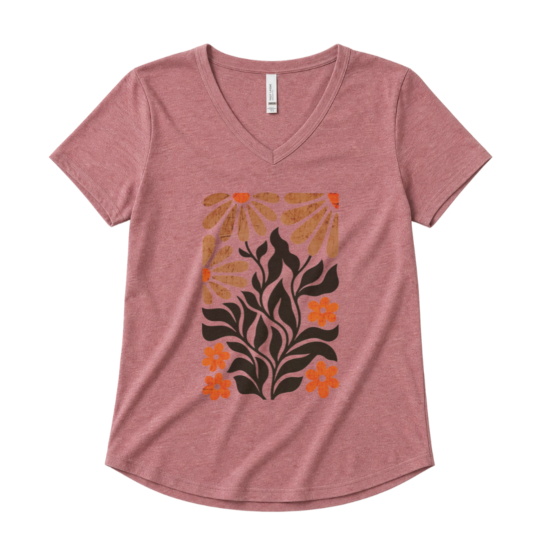 Wildlight Flora - Super Soft V-Neck
