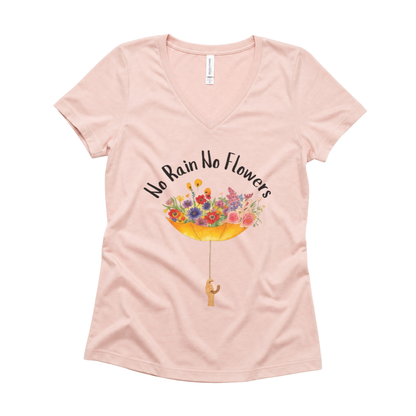 No Rain No Flowers - Super Soft V-Neck