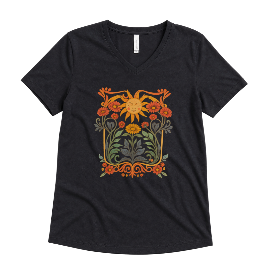 Helia's Garden - Super Soft V-Neck