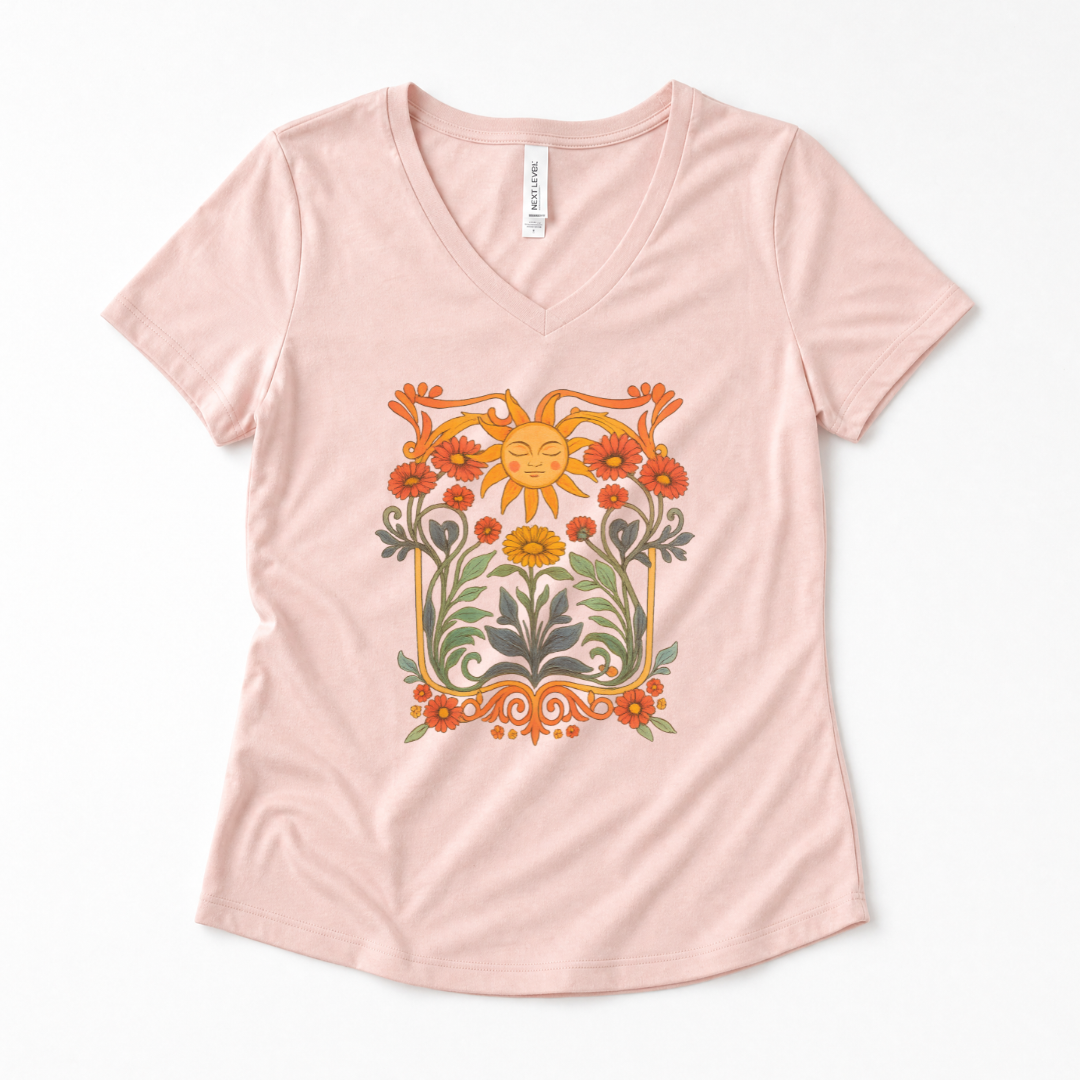 Helia's Garden - Super Soft V-Neck