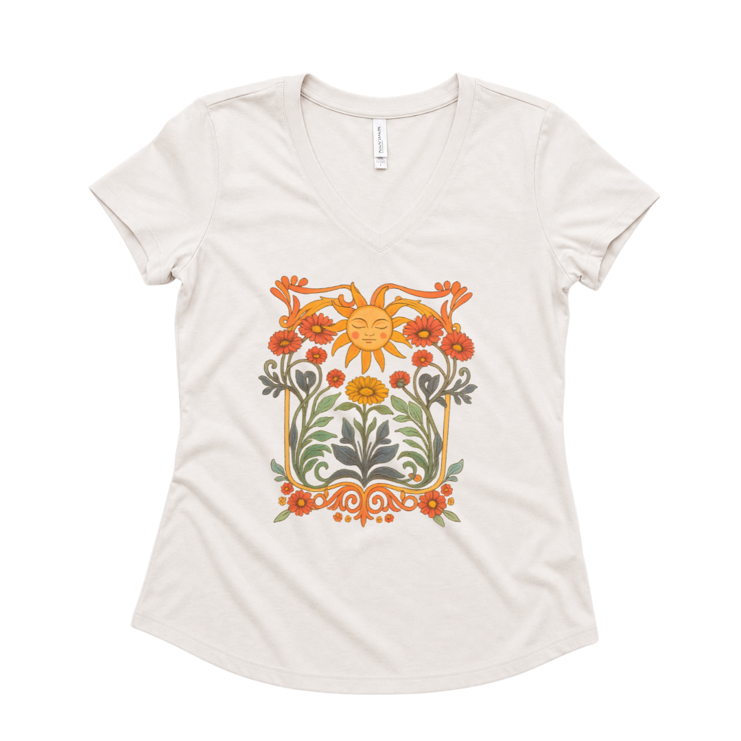 Helia's Garden - Super Soft V-Neck
