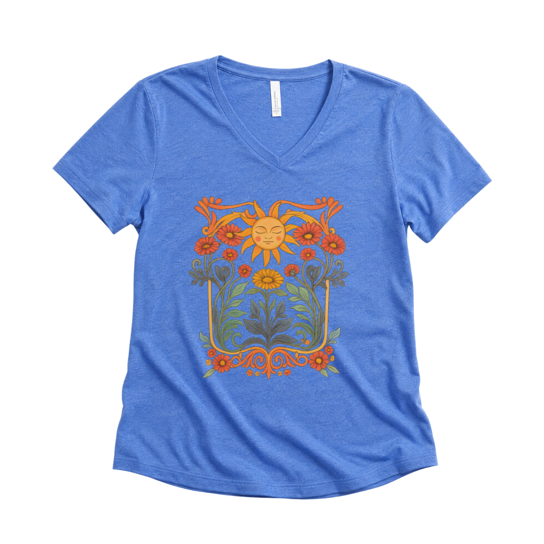 Helia's Garden - Super Soft V-Neck