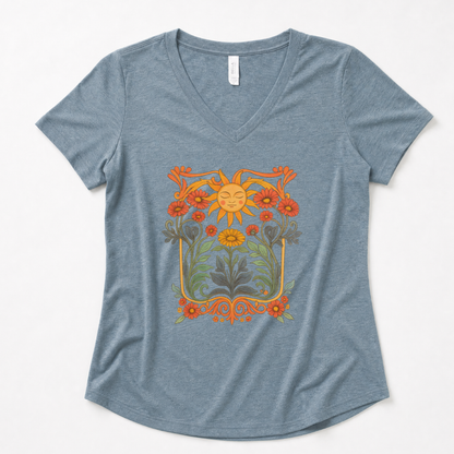 Helia's Garden - Super Soft V-Neck