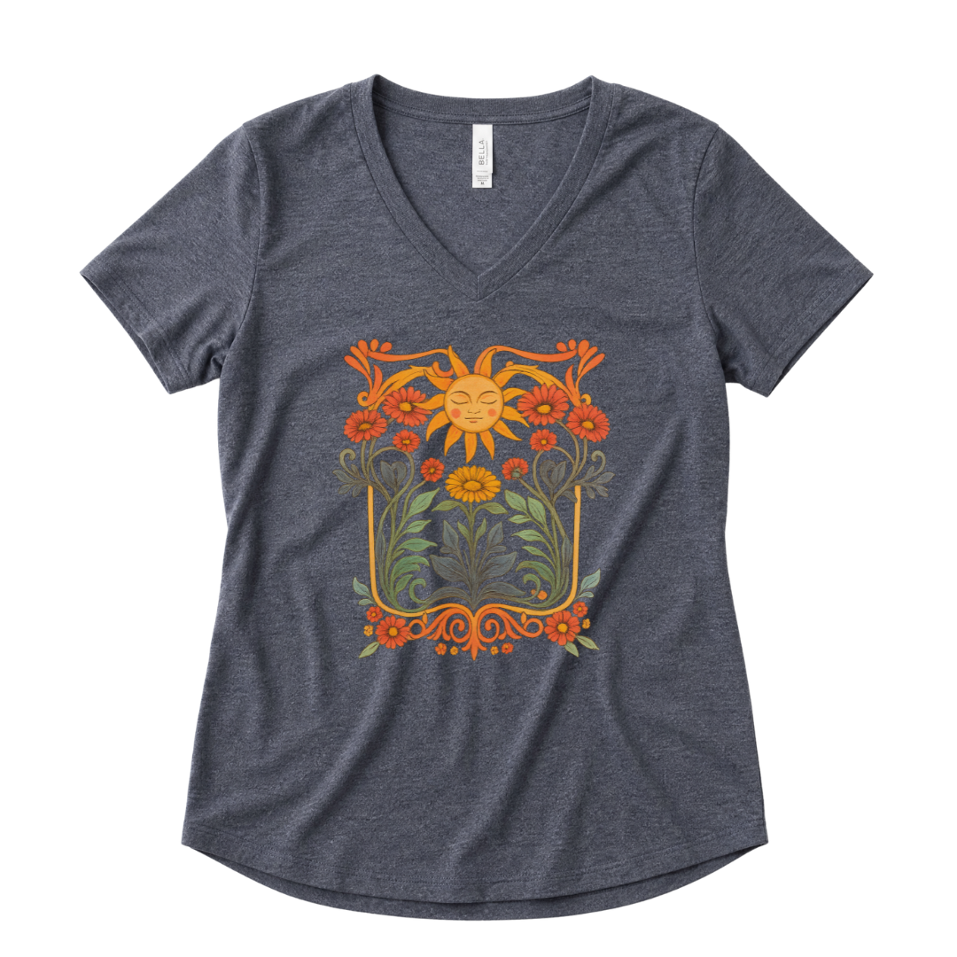 Helia's Garden - Super Soft V-Neck