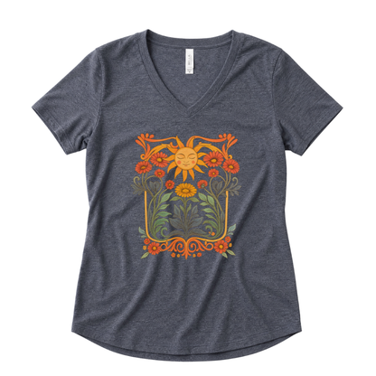 Helia's Garden - Super Soft V-Neck