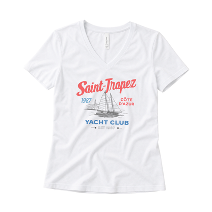 Saint Tropez Yacht Club - Super Soft V-Neck