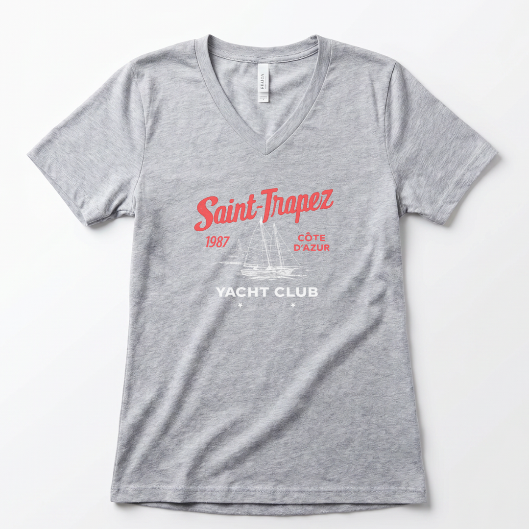 Saint Tropez Yacht Club - Super Soft V-Neck