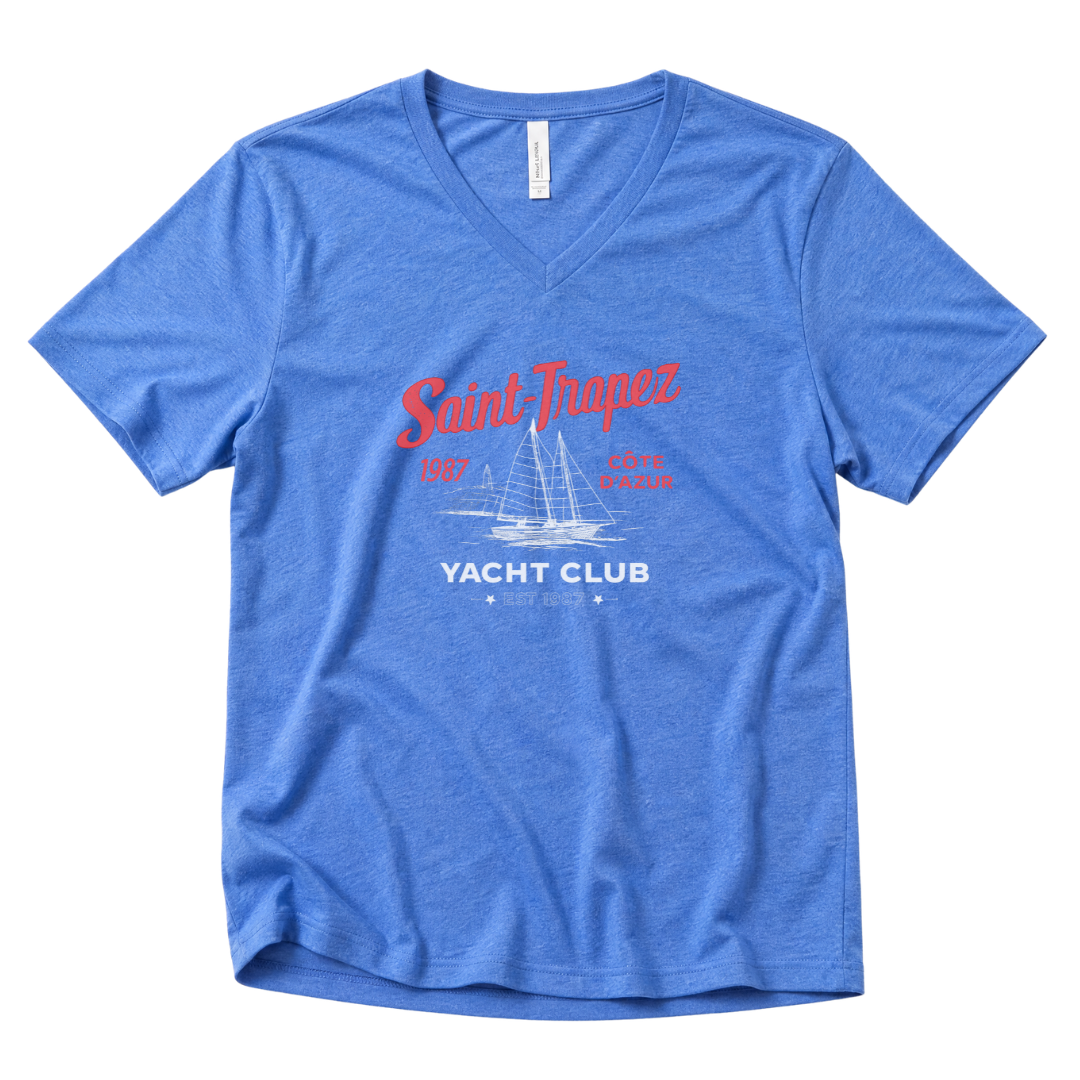 Saint Tropez Yacht Club - Super Soft V-Neck
