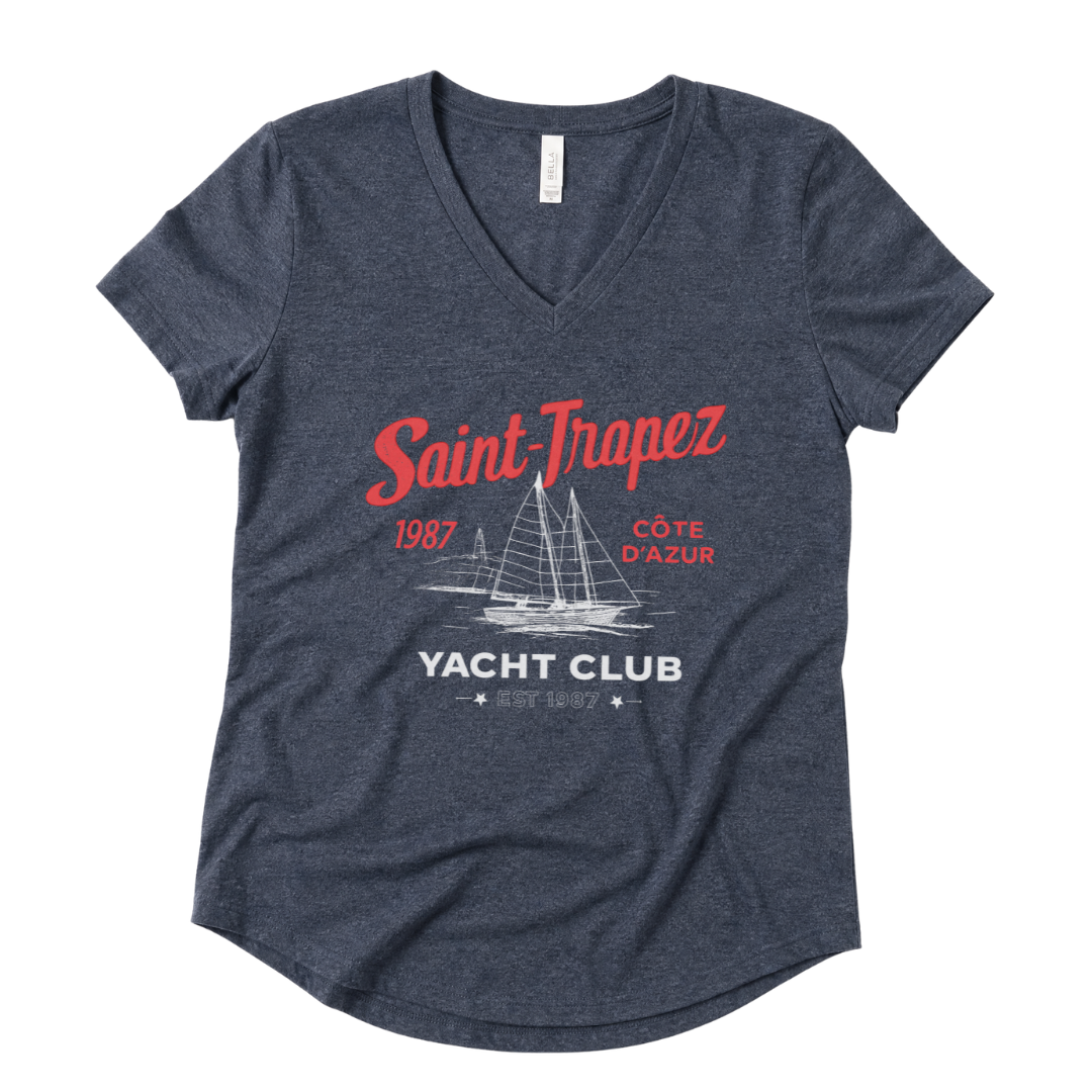 Saint Tropez Yacht Club - Super Soft V-Neck