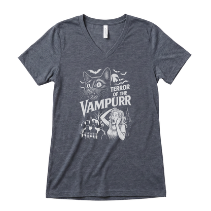 Terror Of The Vampurr - Super Soft V-Neck