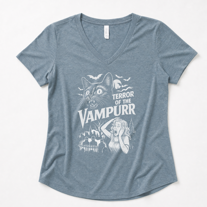 Terror Of The Vampurr - Super Soft V-Neck