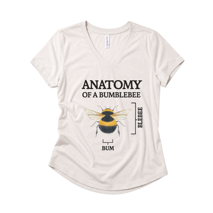Anatomy Of A Bumblebee - Super Soft V Neck