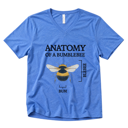 Anatomy Of A Bumblebee - Super Soft V Neck
