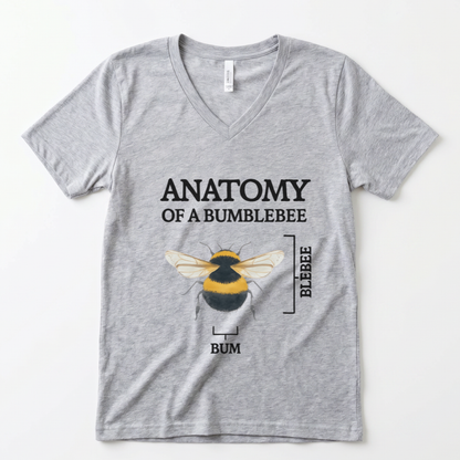 Anatomy Of A Bumblebee - Super Soft V Neck