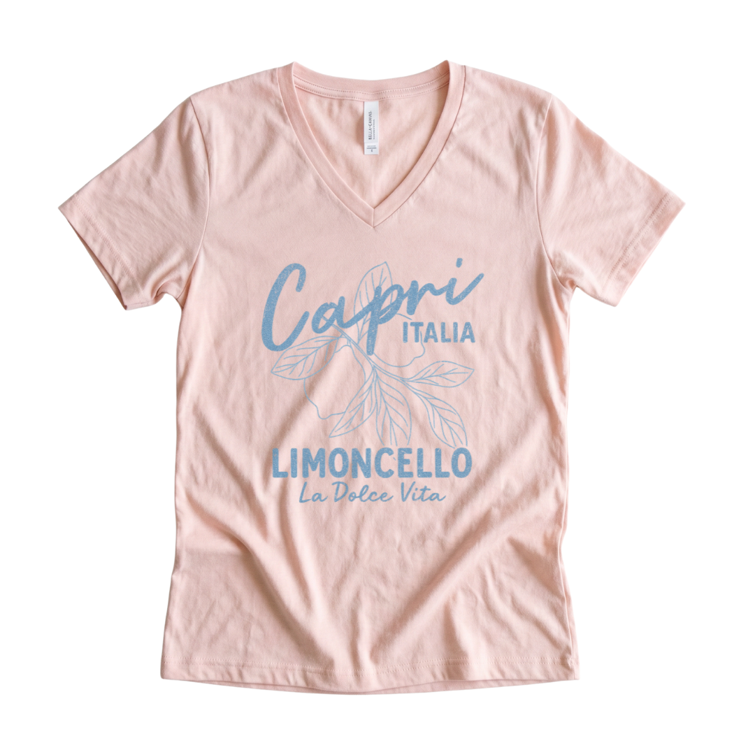 Capri - Super Soft V Neck