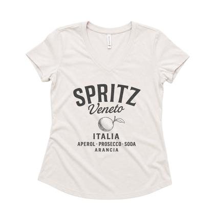 Spritz Vintage Print - Super Soft V Neck