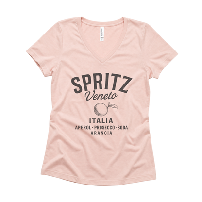 Spritz Vintage Print - Super Soft V Neck