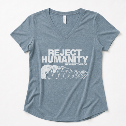 Reject Humanity - Super Soft V Neck