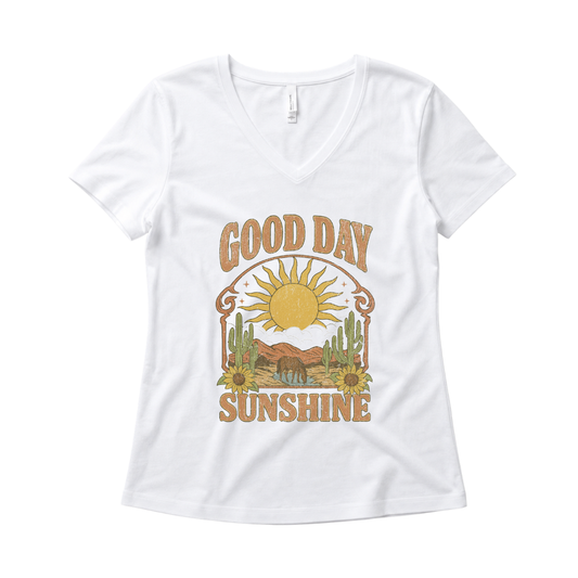 Good Day Sunshine - Super Soft V Neck