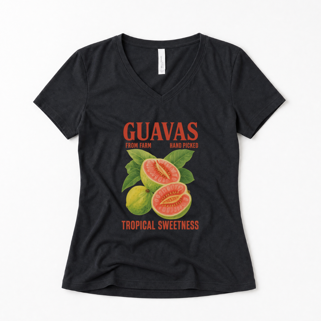 Guavas - Super Soft V Neck