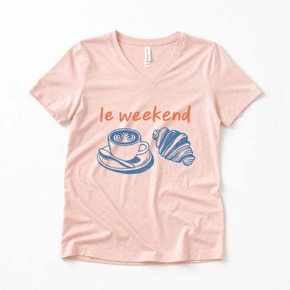 Le Weekend - Super Soft V Neck
