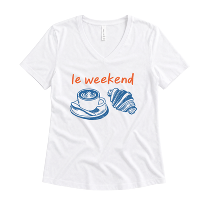 Le Weekend - Super Soft V Neck
