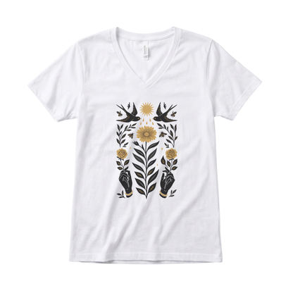 Sanctum Botanica - Super Soft V Neck