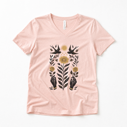 Sanctum Botanica - Super Soft V Neck