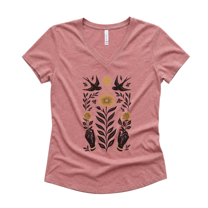Sanctum Botanica - Super Soft V Neck